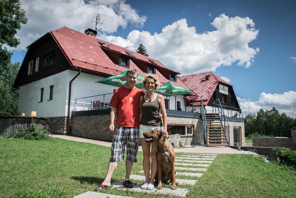 Penzion Ekosport Hotel Stachy Kültér fotó